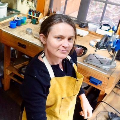 LothLorien, artist and creator of Mostly Sweet Jewelry and Yosemite Batiks