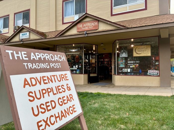 The Approach Trading Post storefront in Mariposa
